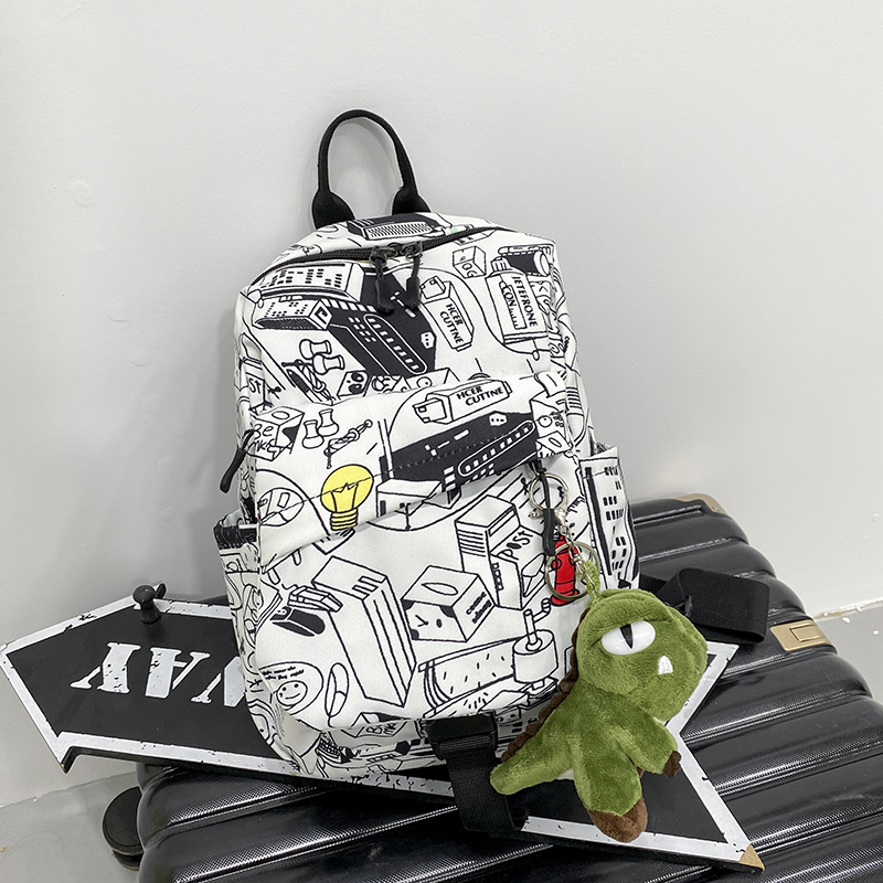 City graffiti + little dinosaur